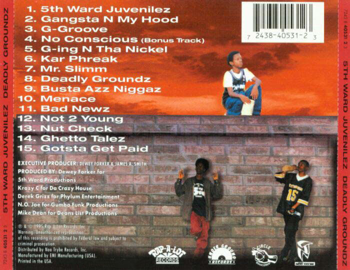 5th Ward Juvenilez (Rap-A-Lot Records) in Houston | Rap - The Good